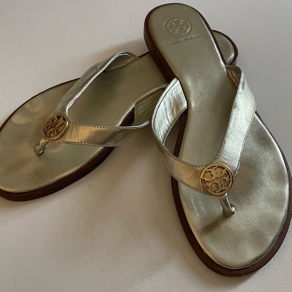 Tory Burch Shoes - Tory Burch Gold Sandals